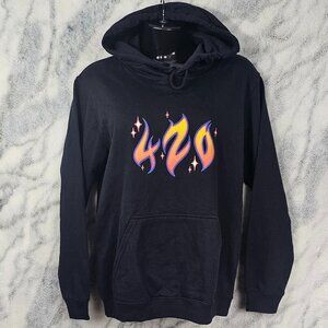 420 Black Hoodie UNISEX Size M Medium Mary Jane Nite NWOT